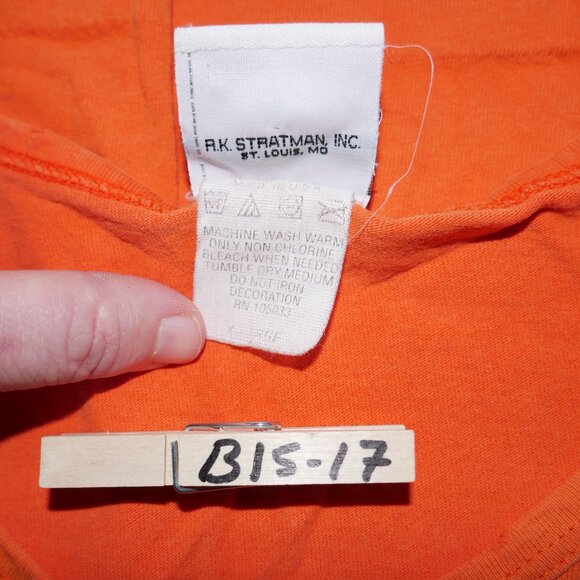 Harley Davidson Men’s Tank Top Size XL Orange Vintage Big Sky Montana 2006 - Picture 5 of 10